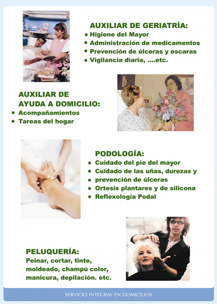 Servicios en domicilios
